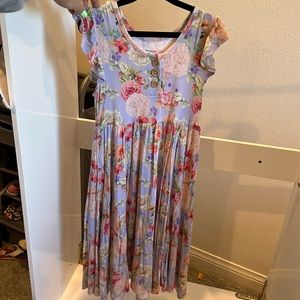 Posh Peanut Floral Dress